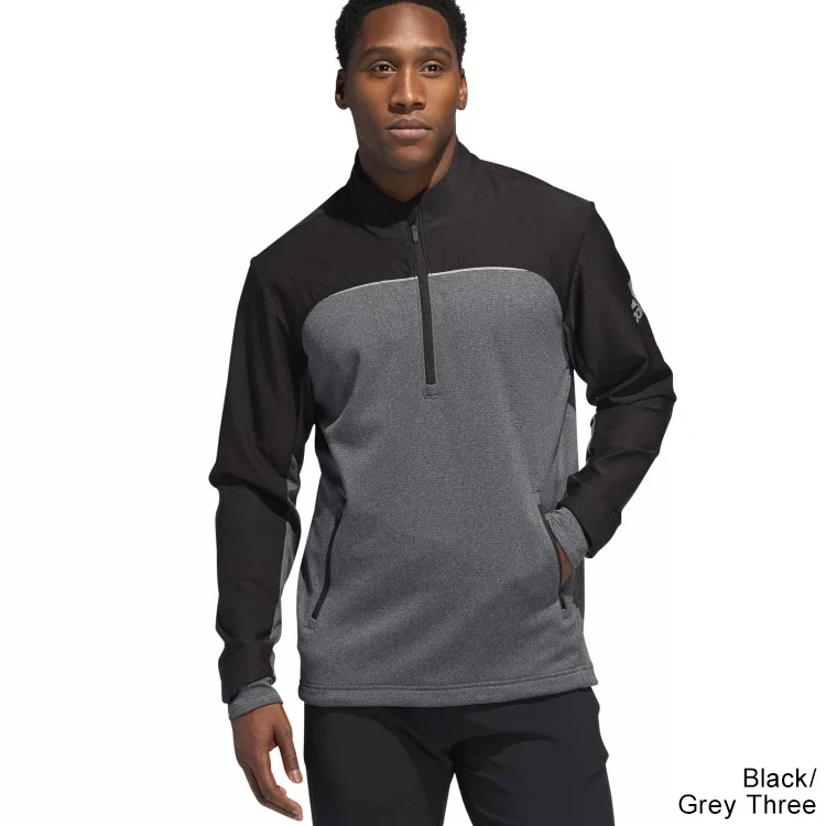 adidas Go-To Adapt 1/4 Zip Sweatshirt Adidas Go-To Adapt 1/4 Zip Sweatshirt -Fairway Golf Sale ADS0408f