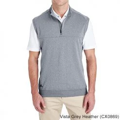Adidas A271 Quarter-Zip Club Vest -Fairway Golf Sale ADS0418e
