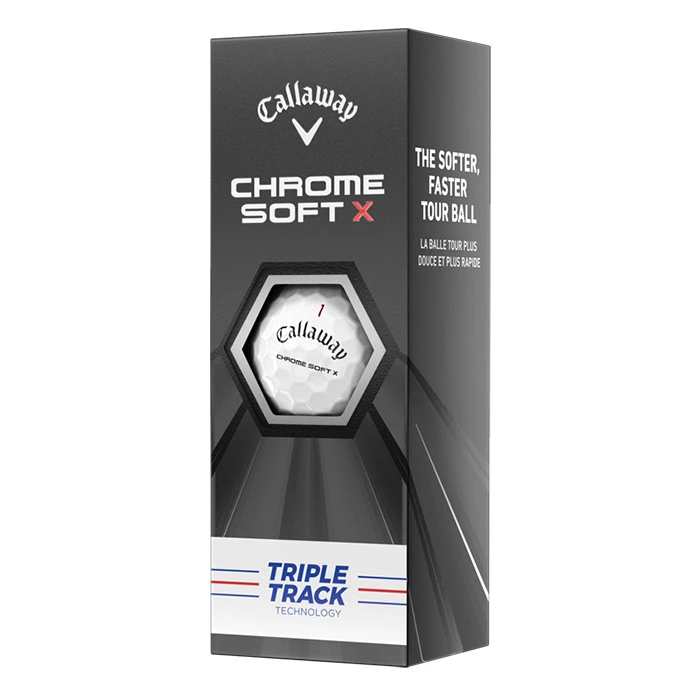 Callaway Chrome Soft X Triple Track Golf Ball 4 Callaway Chrome Soft X Triple Track Golf Ball - Image 2