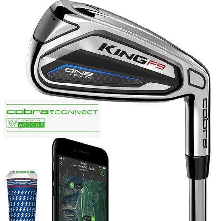 Cobra KING F9 Speedback ONE Length Irons Cobra KING F9 Speedback ONE Length Irons -Fairway Golf Sale CBA0654 654