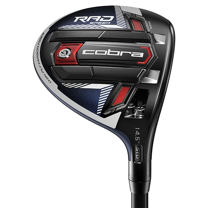 Cobra RADSPEED Red/Matte Peacoat Fairway Wood 3 Cobra RADSPEED Red/Matte Peacoat Fairway Wood