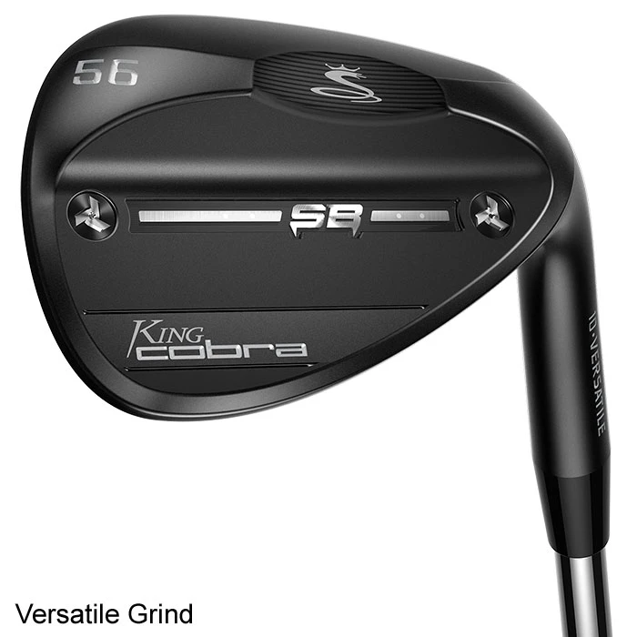 Cobra KING Black Wedge With SnakeBite Grooves 4 Cobra KING Black Wedge With SnakeBite Grooves - Image 2