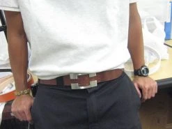 Canterbury Genuine Leather Belts (#014058) -Fairway Golf Sale CBY0022 22c