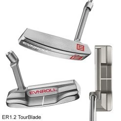 Evnroll Classic Series Blade Silver Satin Finish Putters -Fairway Golf Sale EVN0011b
