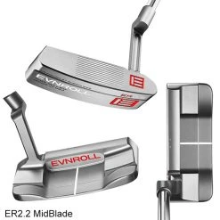 Evnroll Classic Series Blade Silver Satin Finish Putters -Fairway Golf Sale EVN0011e