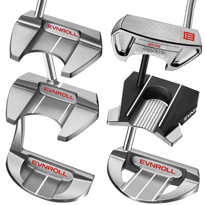 Evnroll Classic Series Mallet Silver Satin Finish Putters Evnroll Classic Series Mallet Silver Satin Finish Putters -Fairway Golf Sale EVN0012