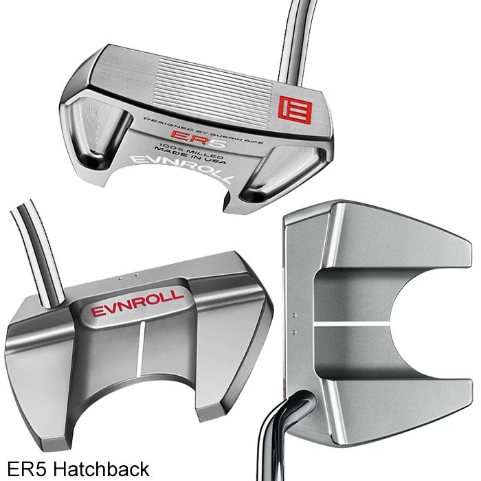 Evnroll Classic Series Mallet Silver Satin Finish Putters Evnroll Classic Series Mallet Silver Satin Finish Putters -Fairway Golf Sale EVN0012a