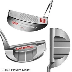 Evnroll Classic Series Mallet Silver Satin Finish Putters 6 Evnroll Classic Series Mallet Silver Satin Finish Putters -Fairway Golf Sale EVN0012d
