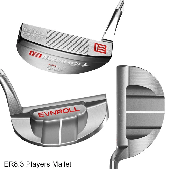 Evnroll Classic Series Mallet Silver Satin Finish Putters Evnroll Classic Series Mallet Silver Satin Finish Putters -Fairway Golf Sale EVN0012d