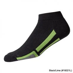 FootJoy Dry Fashion Sport Black Socks -Fairway Golf Sale FTJ1053 1053b