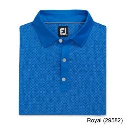 Footjoy Diamond Dot Print Lisle Self Collar -Fairway Golf Sale FTJ1345b