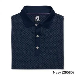 Footjoy Diamond Dot Print Lisle Self Collar -Fairway Golf Sale FTJ1345c