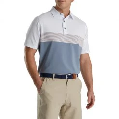 Footjoy Color Block Lisle Self Collar -Fairway Golf Sale FTJ1346b