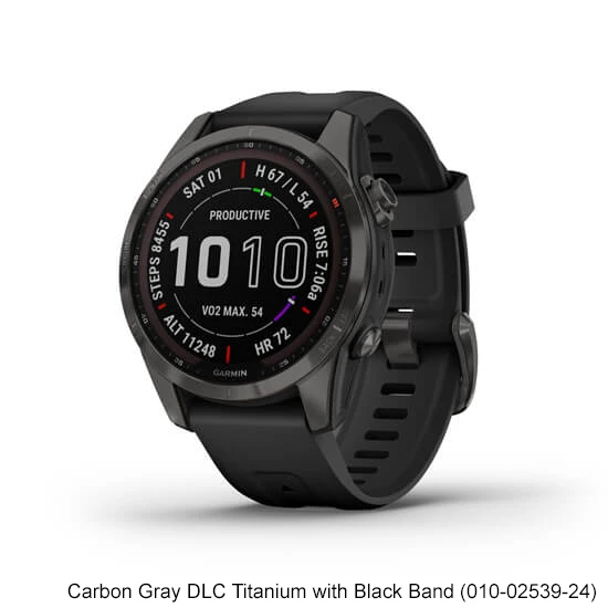 Garmin Fenix 7S Sapphire Solar Edition GPS Watch 4 Garmin Fenix 7S Sapphire Solar Edition GPS Watch - Image 2