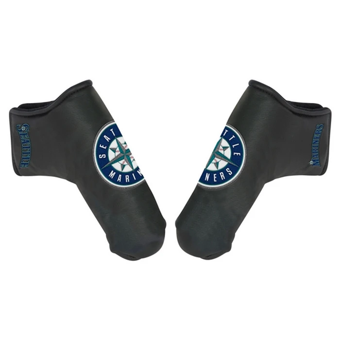 Global Tour Golf MLB Seattle Mariners Black Putter Cover 3 Global Tour Golf MLB Seattle Mariners Black Putter Cover