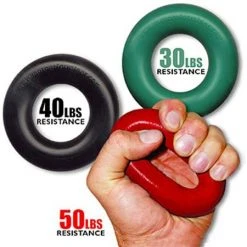 Grip Pro Trainer Resistance For Forearm Hand And Finger Strength 6 Grip Pro Trainer Resistance For Forearm Hand And Finger Strength -Fairway Golf Sale GPT0001 1d