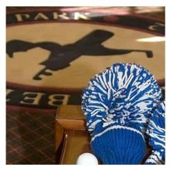 Jan Craig Royal White Stripe Headcover Set