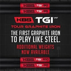 KBS TGI Tour Graphite Iron Shafts -Fairway Golf Sale KBS0035 35h
