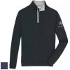 Miura Peter Millar Perth Stretch Loop Terry Quarter Zip -Fairway Golf Sale MIU0105