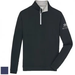 Miura Peter Millar Perth Stretch Loop Terry Quarter Zip