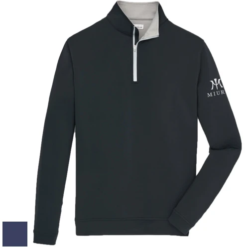 Miura Peter Millar Perth Stretch Loop Terry Quarter Zip 3 Miura Peter Millar Perth Stretch Loop Terry Quarter Zip