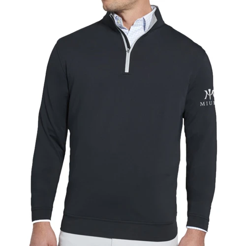 Miura Peter Millar Perth Stretch Loop Terry Quarter Zip 5 Miura Peter Millar Perth Stretch Loop Terry Quarter Zip - Image 3
