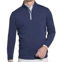 Miura Peter Millar Perth Stretch Loop Terry Quarter Zip 17 Miura Peter Millar Perth Stretch Loop Terry Quarter Zip -Fairway Golf Sale MIU0105f