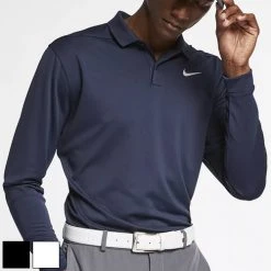 NikeGolf Nike Dri-FIT Victory Long Sleeve Standard Fit Golf Polo