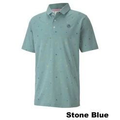 Puma Legacy Print Golf Polo -Fairway Golf Sale PMA0564d