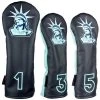 Rose & Fire Lady Liberty Premium USA Leather Headcover 1 Rose & Fire Lady Liberty Premium USA Leather Headcover -Fairway Golf Sale RSF0047 47