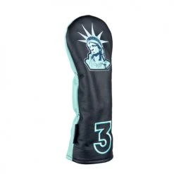 Rose & Fire Lady Liberty Premium USA Leather Headcover -Fairway Golf Sale RSF0047 47b