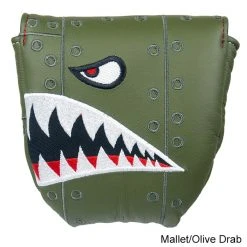 Rose & Fire Bomber/Warhawk Premium USA Leather Putter Covers 12 Rose & Fire Bomber/Warhawk Premium USA Leather Putter Covers -Fairway Golf Sale RSF0055c