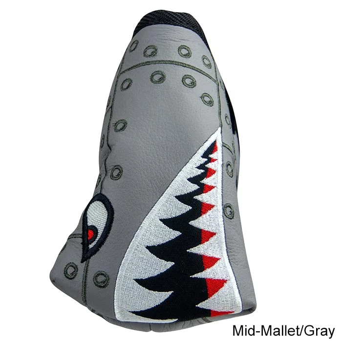 Rose & Fire Bomber/Warhawk Premium USA Leather Putter Covers 8 Rose & Fire Bomber/Warhawk Premium USA Leather Putter Covers - Image 6