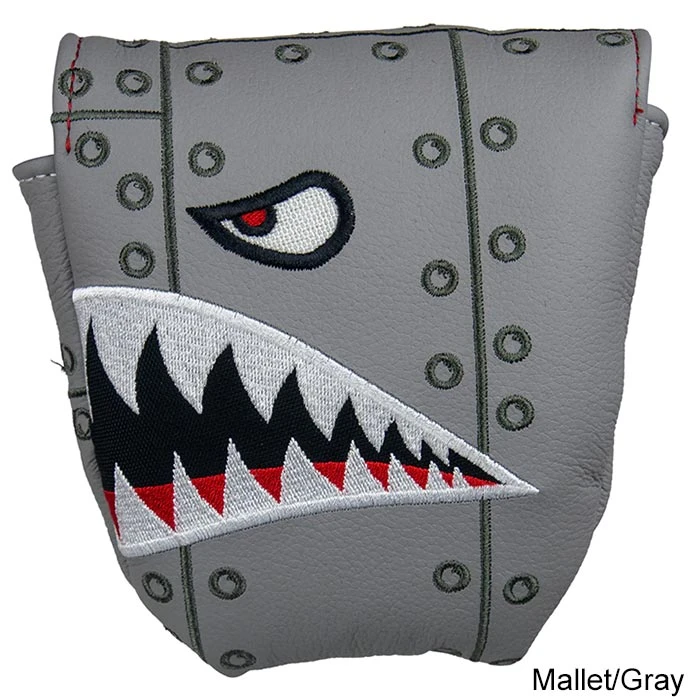 Rose & Fire Bomber/Warhawk Premium USA Leather Putter Covers 9 Rose & Fire Bomber/Warhawk Premium USA Leather Putter Covers - Image 7