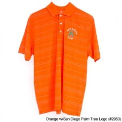 San Diego Gifts San Diego Gift Three Color Textured Stripe Polo Shirts -Fairway Golf Sale SAG0025 25d