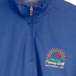 San Diego Gifts San Diego Gift Vansport Mesh 1/4 Zip Tech Pullovers (#3405) -Fairway Golf Sale SAG0031 31b