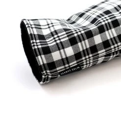 Seamus Golf Leather Monogrammed Scott Tartan Head Covers -Fairway Golf Sale SEA0013c