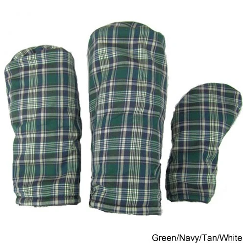 Sunfish Tartan Golf Headcover Sunfish Tartan Golf Headcover -Fairway Golf Sale SNF0027 27d