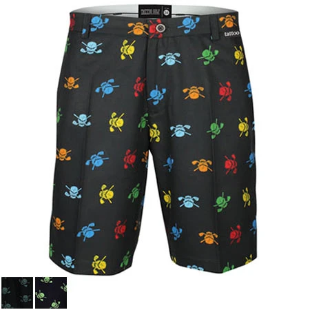 TattooGolf Tattoo Golf Lucky 13 ProCool Golf Shorts 3 TattooGolf Tattoo Golf Lucky 13 ProCool Golf Shorts
