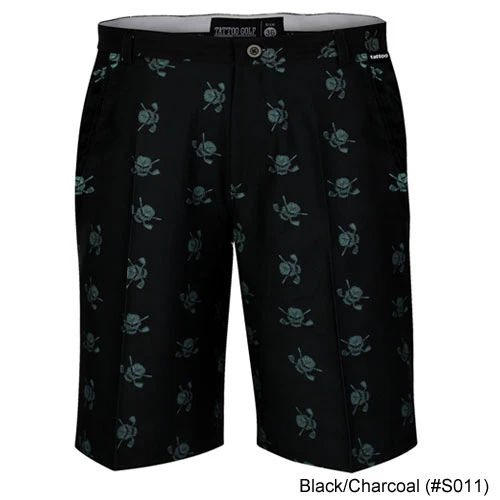TattooGolf Tattoo Golf Lucky 13 ProCool Golf Shorts 4 TattooGolf Tattoo Golf Lucky 13 ProCool Golf Shorts - Image 2