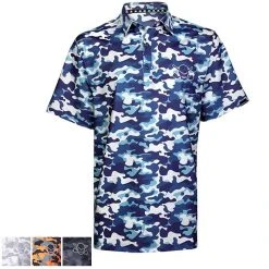 TattooGolf Tattoo Golf Camo Cool-Stretch Golf Shirt