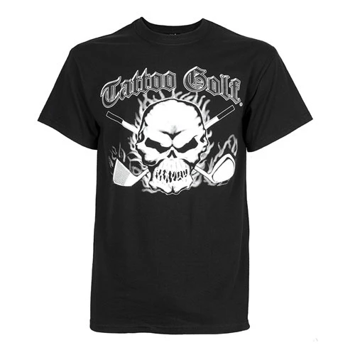 Tattoo Golf Skull ll T Shirts (#T010) TattooGolf Tattoo Golf Skull Ll T Shirts (#T010) -Fairway Golf Sale TAT10000094