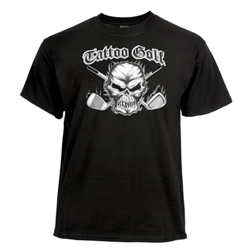 Tattoo Golf Skull ll T Shirts (#T010) TattooGolf Tattoo Golf Skull Ll T Shirts (#T010) -Fairway Golf Sale TAT10000094b