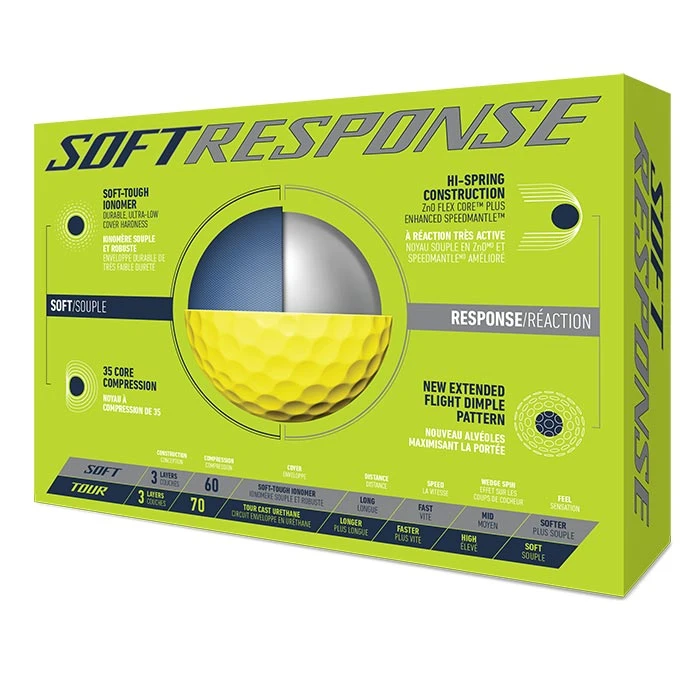 TaylorMade 2020 Soft Response Golf Ball TaylorMade 2020 Soft Response Golf Ball -Fairway Golf Sale TAY1344f