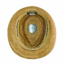 Tommy Bahama Brown Toyo Fedora Hats (#TBW 135OS) -Fairway Golf Sale TOM0004 4a