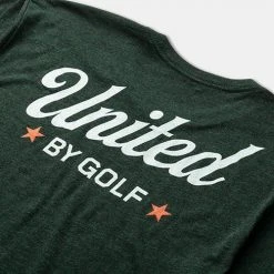Union Green Double Hit United T-Shirt -Fairway Golf Sale UNG0003d