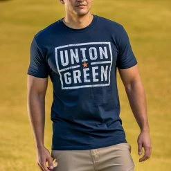 Union Green Badge T-Shirt -Fairway Golf Sale UNG0004b