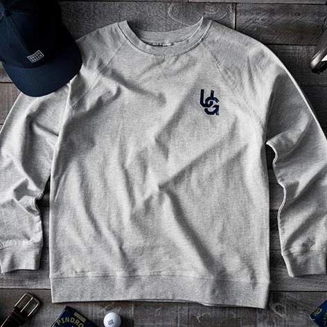 Union Green Double Hit Statement French Terry Sweatshirt Union Green Double Hit Statement French Terry Sweatshirt -Fairway Golf Sale UNG0006e