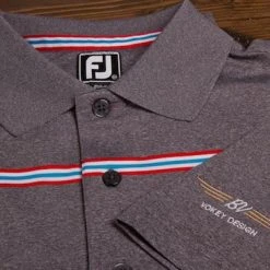 VokeyDesign Vokey Design FJ ProDry Lisle Chest Stripe Polo Shirts 16 VokeyDesign Vokey Design FJ ProDry Lisle Chest Stripe Polo Shirts -Fairway Golf Sale VKD0193 193f