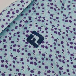 VokeyDesign Vokey Design FJ Lisle Flower Print W/ Self Collar -Fairway Golf Sale VKD0366d